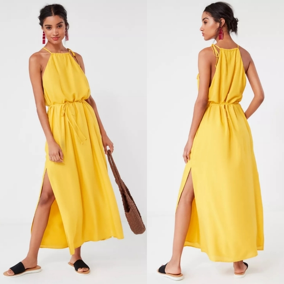 Urban Outfitters Dresses & Skirts - NWT Urban Outfitters Blaze High Neck Maxi Dress XL